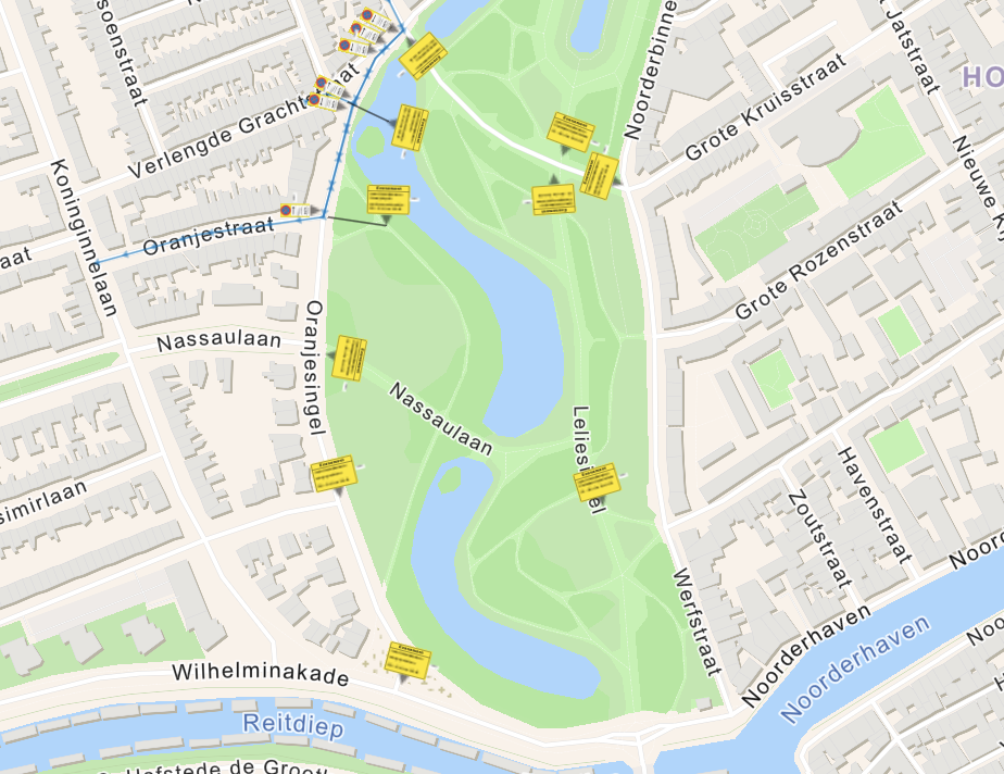 Planbeeld: Mobiliteitsplan Noorderzon